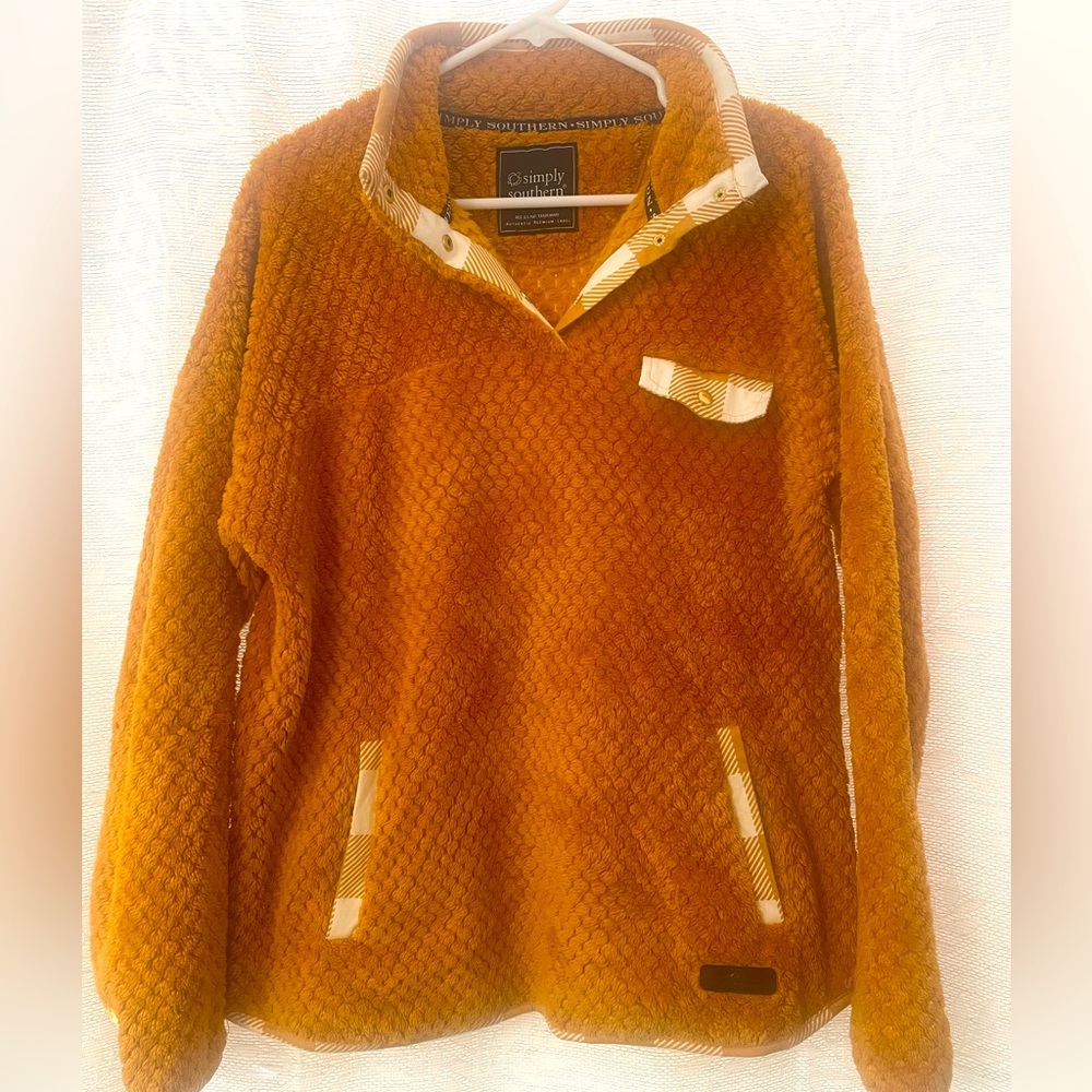 Warm, cozy shirt or jacket.